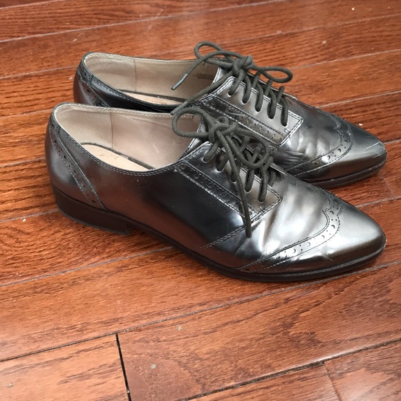 louise et cie Shoes - Louise et Cie Metallic Oxfords